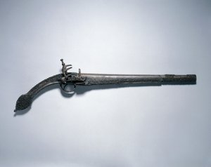 "रैट-टेल्ड" मिक्लेट-लॉक पिस्टल, बाल्कन, 1700 के दशक के अंत में 1800s द्वारा अज्ञात