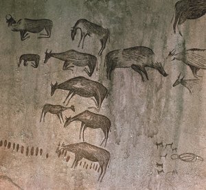 तंजानिया, डोडोमा क्षेत्र, शिला चित्र