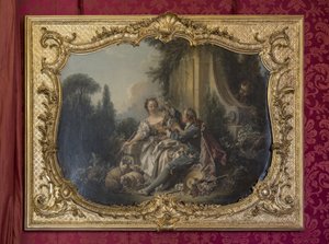 वीर पादरी या माला। फ्रेंकोइस बाउचर द्वारा पेंटिंग (1703-1770)। राजकुमारी की परेड या परेड कक्ष। होटल डी सौबिस, पेरिस द्वारा अज्ञात