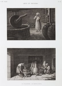 सिरका सिरका निर्माता और डिस्टिलर, मिस्र, c 1798 द्वारा अज्ञात