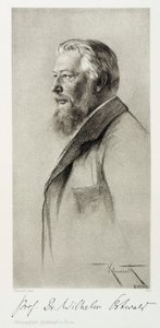 विल्हेम ओस्टवाल्ड, लातवियाई रसायनज्ञ, c 1910 द्वारा अज्ञात