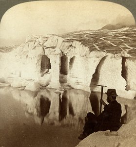 अलेत्श ग्लेशियर और मार्जेलन झील, स्विट्जरलैंड। द्वारा अंडरवुड और अंडरवुड