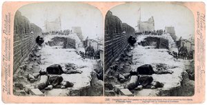 टैक्टिन की लड़ाई, बॉक्सर विद्रोह, चीन, 1900 1901। द्वारा अंडरवुड और अंडरवुड