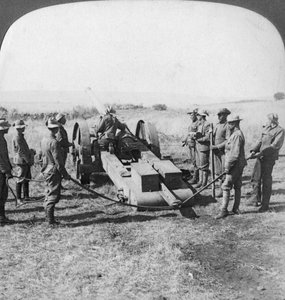ब्रिटिश नौसैनिक बंदूक, दक्षिण अफ्रीका, बोअर युद्ध, 1900 द्वारा अंडरवुड और अंडरवुड