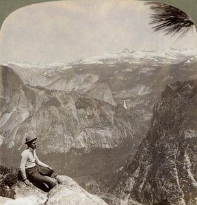 योसेमाइट घाटी, कैलिफोर्निया, संयुक्त राज्य अमेरिका, 1902 द्वारा अंडरवुड और अंडरवुड