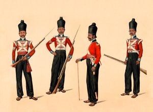 40 वां मद्रास नेटिव इन्फैंट्री, 1835 सर्का द्वारा अज्ञात