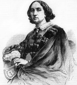 एडिलेड रिस्टोरी (1822-1906), इतालवी त्रासदी। द्वारा अज्ञात कलाकार