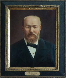 अलेक्जेंड्रे ओस्ट्रोवस्की - नाटककार अलेक्जेंडर एन ओस्ट्रोव्स्की (1823-1886), बेनामी का पोर्ट्रेट। कैनवास पर तेल, 19वीं सदी का दूसरा भाग, ए. ओस्ट्रोव्स्की का राज्य संग्रहालय, शेलीकोवो द्वारा अज्ञात कलाकार