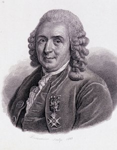 कार्ल वॉन लिने स्वीडिश प्रकृतिवादी और लेखक (1707 - 1778) - "उपयोगी पुरुषों के चित्र" में द्वारा अज्ञात कलाकार