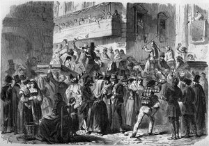रोम का कार्निवल 1858 में Gierdziejewski द्वारा एक चित्र पर आधारित है। द्वारा अज्ञात कलाकार
