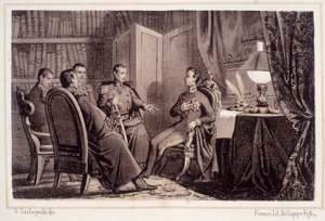 चार्ल्स अल्बर्ट (1798 - 1849) ने 1821 की पीडमोंटी क्रांति में मदद करने का वादा किया - "स्टोरिया डी'टालिया" में द्वारा अज्ञात कलाकार