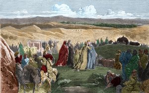 फ्रांस के लिए प्रस्थान गल्सविंथे (गैल्सुइंडे) (गैल्सुइंटे) (सीए। 545 - 567), नेस्ट्रिया में फ्रैंक्स की रानी और चिल्परिक I (फ्रैंक्स के राजा) की पत्नी। पॉल लेहुगुर द्वारा "" हिस्टोइरे डी फ्रांस एन सेंट पेंटिंग्स में उत्कीर्णन "" 1891। द्वारा अज्ञात कलाकार