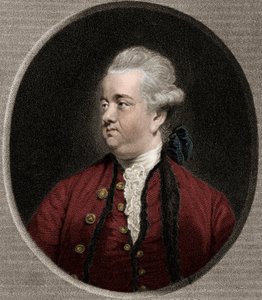 एडवर्ड गिब्बन 1737-1794 - उत्कीर्णन - 19वीं शताब्दी द्वारा अज्ञात कलाकार