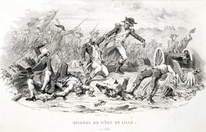 1792 में लिली की घेराबंदी का प्रकरण - "" फास्टेस डी गार्डेस नेशनलेस डी फ्रांस "" में द्वारा अज्ञात कलाकार