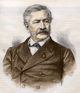 फर्डिनेंड डी लेसेप्स (1805 - 1894), उत्कीर्णन, बियानचेट्टी संग्रह द्वारा अज्ञात कलाकार