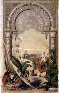 P.Christian . द्वारा "अल्जीरिया थ्रू यूथ" पुस्तक का फ्रंटस्पाइस द्वारा अज्ञात कलाकार