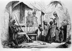 हाईटियन क्रांति (1791-1803): रिवोल्यूशनरी गार्ड कॉर्प्स। द्वारा अज्ञात कलाकार