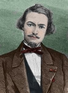 हेनरी ड्यूवेरियर (1840-1892), फ्रांसीसी खोजकर्ता - हेनरी ड्यूवेरियर प्राच्यविद्, फ्रांसीसी यात्री और भूगोलवेत्ता का चित्र द्वारा अज्ञात कलाकार