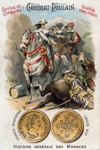 फ्रांस का इतिहास: तीस वर्षीय युद्ध के दौरान मंटुआ के उत्तराधिकार का युद्ध (1628-1631)। राजा लुई XIII (1601-1643) और कार्डिनल रिशेल्यू (आर्मंड जीन डु प्लेसिस) का प्रतिनिधित्व करने वाले पास डी सूज़ (सुसा) की लड़ाई द्वारा अज्ञात कलाकार