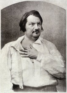 Honoré de Balzac, लगभग १८५० द्वारा अज्ञात कलाकार