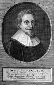 ह्यूगो ग्रोटियस (1583-1645) (ह्यूग डी ग्रूट), डच वकील और राजनयिक। द्वारा अज्ञात कलाकार