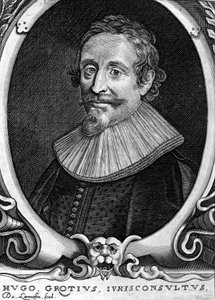 ह्यूगो ग्रोटियस (1583-1645) (ह्यूग डी ग्रूट), डच वकील और राजनयिक। द्वारा अज्ञात कलाकार