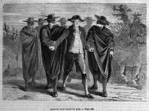 1872 से 'ले डायरी डू डिमांचे' में स्टेंडल द्वारा 'ला चार्ट्रेयूज़ डी पर्मा' के लिए चित्रण। द्वारा अज्ञात कलाकार