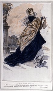 अल्फ्रेड डी मुसेट (1810 - 1857) द्वारा 1835 में बनाए गए थिएटर प्ले "" बारबेरिन "" के लिए चित्रण। द्वारा अज्ञात कलाकार