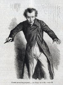 होनोर डी बाल्ज़ाक (1799-1850) द्वारा उपन्यास "ला वेंडेट्टा" का चित्रण। द्वारा अज्ञात कलाकार
