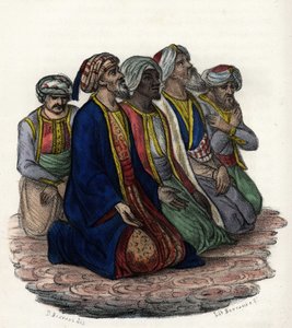"" अल्जीयर्स का इतिहास "" में, लियोन गैलिबर्ट, वॉल्यूम। 2 द्वारा अज्ञात कलाकार
