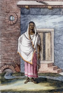 भारतीय संस्कृति और सभ्यता: भारत में हिजरा, बैलेरीना। द्वारा अज्ञात कलाकार