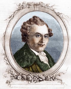 जीन मिशेल सेडाइन। फ्रांसीसी नाटकीय लेखक 1719-1797। द्वारा अज्ञात कलाकार