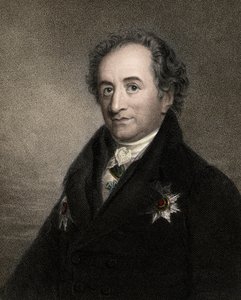 गोएथे द्वारा जोहान वोल्फगैंग 1749-1832 - उत्कीर्णन - 19वीं शताब्दी द्वारा अज्ञात कलाकार