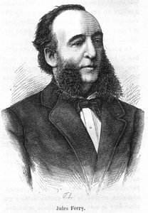 जूल्स फेरी (1832-1893), फ्रांसीसी राजनीतिज्ञ। द्वारा अज्ञात कलाकार