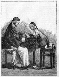 19वीं सदी में चीन में जीवन: एक व्याख्यान द्वारा अज्ञात कलाकार