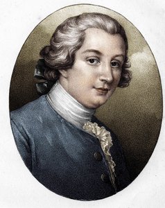 लुई ग्रेसेट (1709-1777), फ्रांसीसी लेखक। द्वारा अज्ञात कलाकार