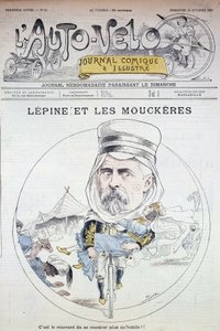Lépine et les Mouckères - 12/12/1897 के "" l'Auto-Vélo "" "में, Bibl.de de la ville de Paris। द्वारा अज्ञात कलाकार