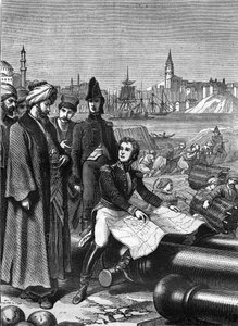 मार्शल सेबेस्टियानी डे ला पोर्टा (1772-1851) ने राजदूत के रूप में अंग्रेजों के खिलाफ कॉन्स्टेंटिनोपल के रक्षा कार्य को निर्देशित किया, जिसे उन्होंने डार्डानेल्स (1807) को लोहे के लिए मजबूर किया। द्वारा अज्ञात कलाकार