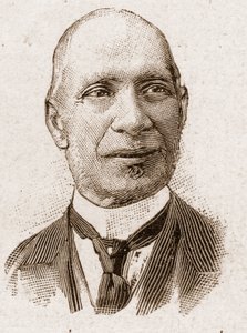 1895 में अकादमी फ़्रैन्काइज़ के सदस्य: एडोअर्ड हर्वे (1835-1899), फ्रांसीसी पत्रकार और राजनीतिज्ञ का चित्र। द्वारा अज्ञात कलाकार