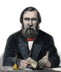 मोरित्ज़ लाजर - अंग्रेजी दार्शनिक, मनोवैज्ञानिक (1824-1903) - द्वारा अज्ञात कलाकार