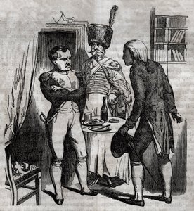 नेपोलियन प्रथम ने जीन निकोलस कॉर्विसार्ट (1755-1821) डॉक्टर की उपस्थिति में "ला सैंटे यूनिवर्सेल - गाइड मेडिकल डेस फैमिलीज" 1852 में अंग्रेजी उत्कीर्णन किया। द्वारा अज्ञात कलाकार
