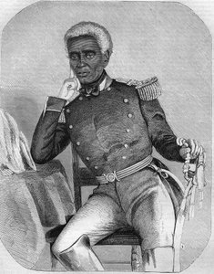 1859-1867 के बीच हैती गणराज्य के राष्ट्रपति निकोलस फैबरे गेफर्ड। द्वारा अज्ञात कलाकार