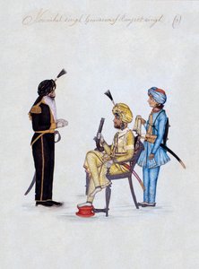 'रंजीत सिंह के पौत्र नौनिहाल सिंह' द्वारा अज्ञात कलाकार