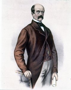 ओटो, प्रिंस वॉन बिस्मार्क (1815 - 1898), जर्मन राजनेता। द्वारा अज्ञात कलाकार