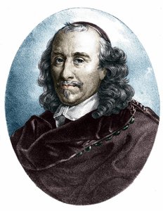 पियरे कॉर्नेल (1606-1684), फ्रांसीसी नाटकीय कवि। द्वारा अज्ञात कलाकार