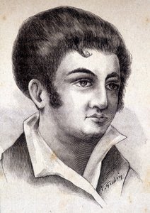पोर्ट्रेट जीन फ्लेवी, नेपोलियन I (1767 - 1839) के अंतरंग संवाददाता - "" लेस कंटेम्पोरेंस "" में, और 19 वीं शताब्दी के अंत में। द्वारा अज्ञात कलाकार