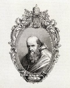एलेसेंड्रो फ़ार्नीज़ का पोर्ट्रेट, पॉल III (1468 - 1549) पोप 1534 से 1549 तक। द्वारा अज्ञात कलाकार