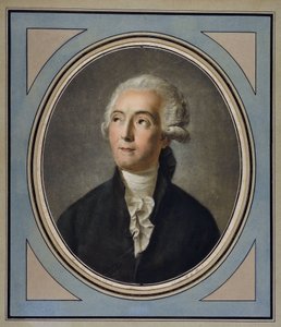 एंटोनी लॉरेंट डी लवॉज़ियर (1743-1794) का पोर्ट्रेट, फ्रांसीसी रसायनज्ञ। द्वारा अज्ञात कलाकार