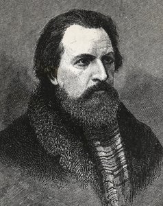 अपोलो ग्रिगोरीव का पोर्ट्रेट (1822-1865) रूसी कवि और आलोचक -अपोलो ग्रिगोरिएव कवि और साहित्यिक आलोचक और रूसी रंगमंच - द्वारा अज्ञात कलाकार