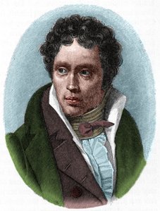 जर्मन दार्शनिक, आर्थर शोपेनहावर का पोर्ट्रेट (1788-1860)। द्वारा अज्ञात कलाकार